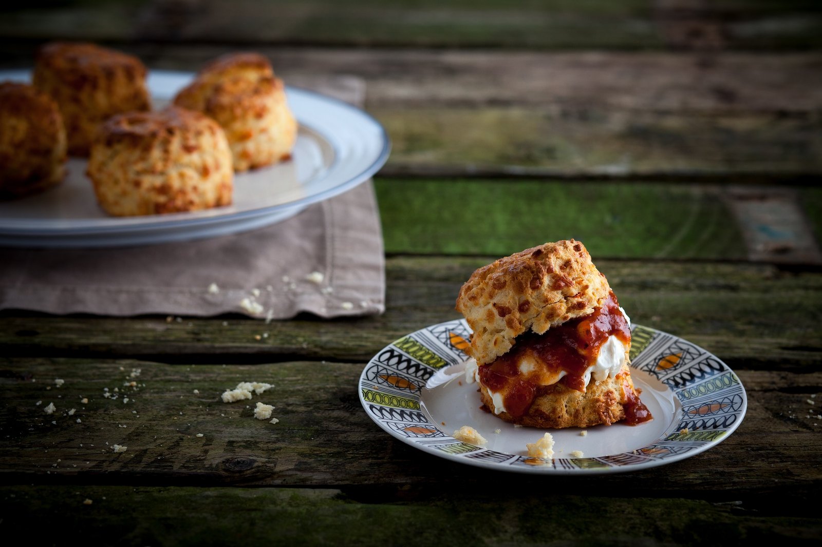 Parsnip and Cheddar Scones