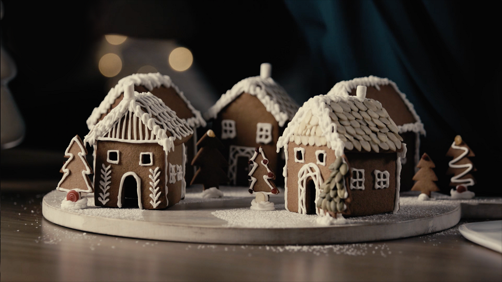 gingerbread houses