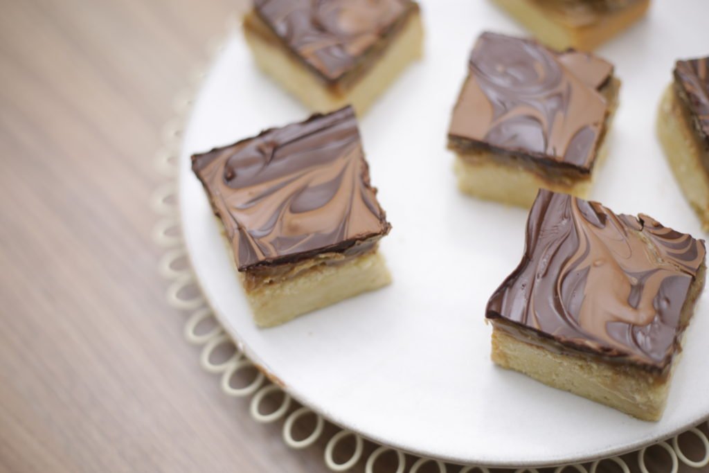 salted caramel millionaires shortbread